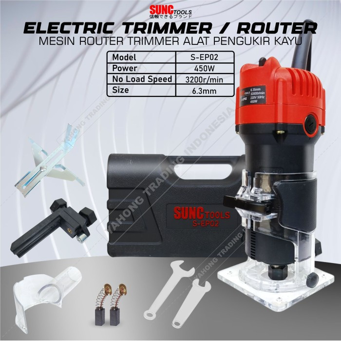 Ready Mesin Router Trimmer Alat Pengukir Kayu - MESIN TRIMMER