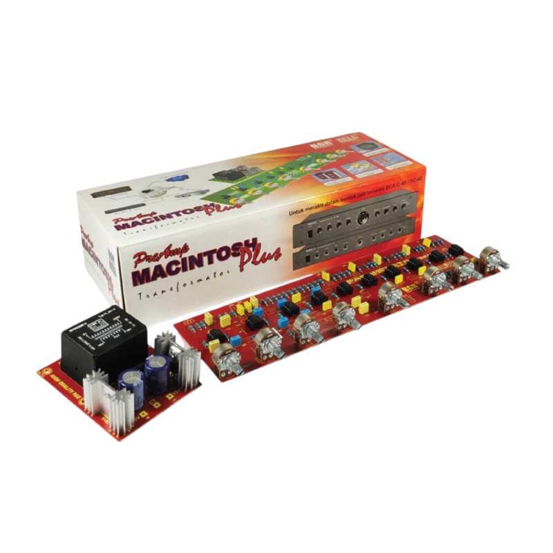 Kit Tone Control Parametrik MACINTOSH Plus Trafo Power Suply