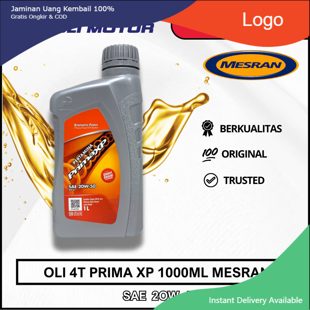 Oli 4T Prima XP 1lt Mesran