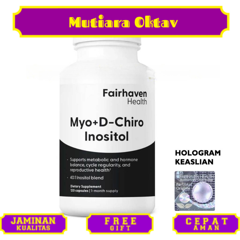 Myo Inositol + D-Chiro Inositol, Suplemen untuk PCOS dan Keseimbangan Hormon