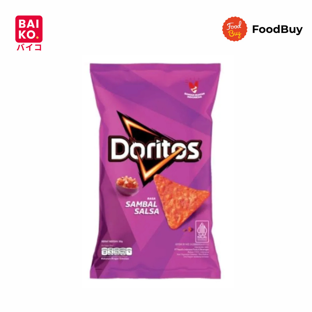 Doritos Snack Tortilla Rasa Sambal Salsa 55gr