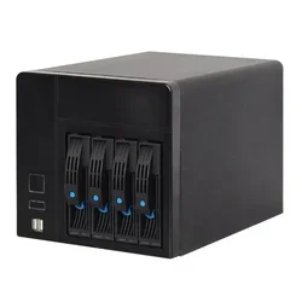 Toploong High Quality 4 Bays MINI-ITX  NAS Storage Server Chassis Home Ues Data Storage Server Case 