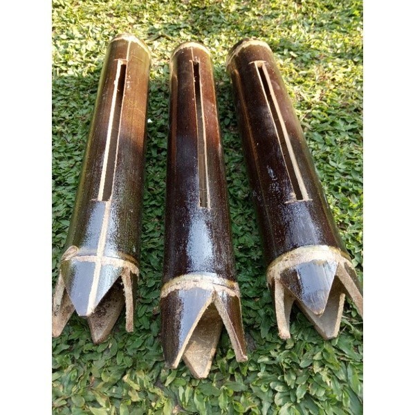 Kentongan Bambu/Kentongan Bambu Hitam/ Alat Ronda/Alat Peringatan .