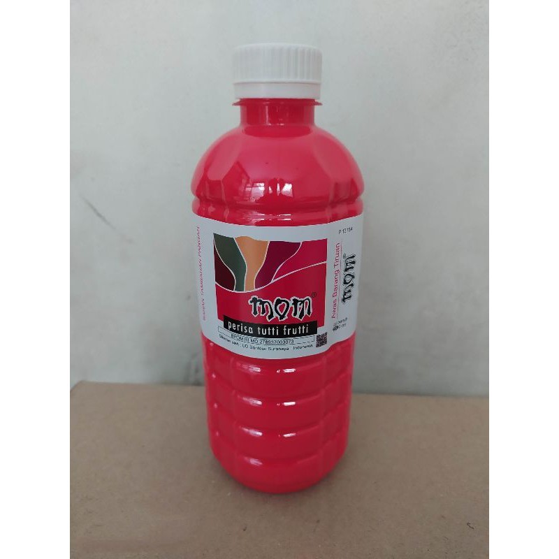 Essence / Perisa Sirup MOM 500 ml rasa Tutti Frutti untuk es, Minuman, bahan makanan, kue