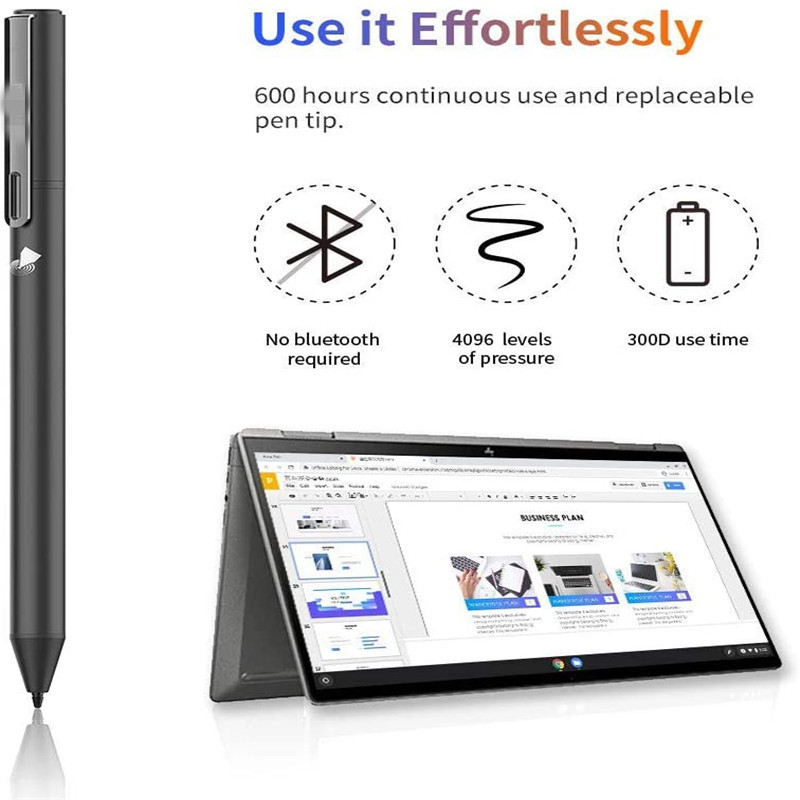 USI Stylus Pen for Chromebook with 4096 Levels Pressure for Lenovo chromebook Duet, ASUS chromebook 