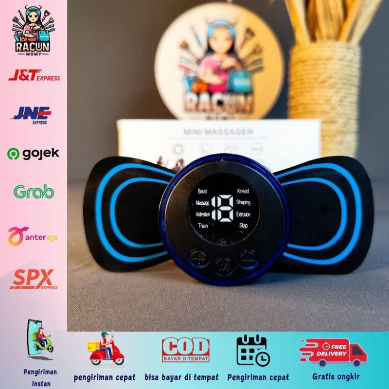 Alat Pijat Portable / Alat Pijat Tempel / Alat Pijat Relaksasi / Alat Pijat Viral /Alat Terapi Pijat