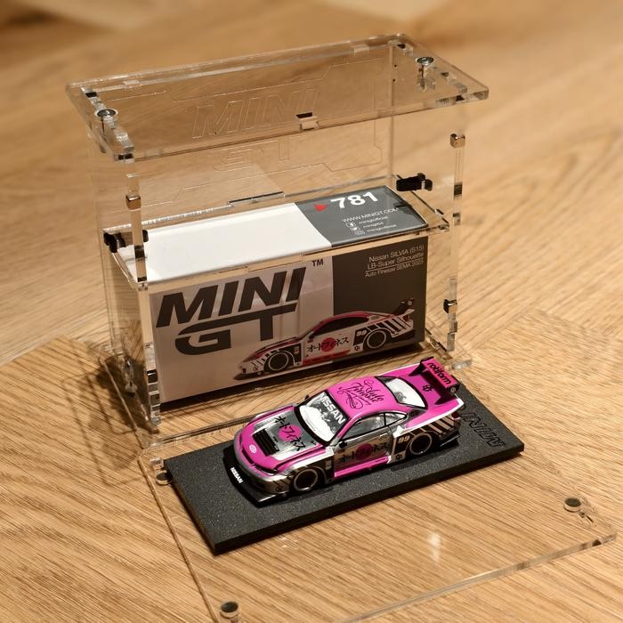 Mini GT Akrilik diecast display box 1/64 - Grafir PAINTNESIA