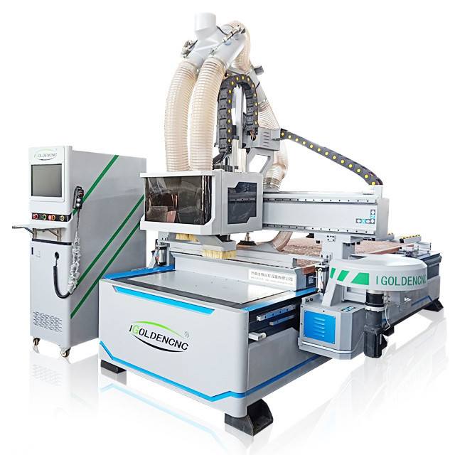 Cabinet High Quality Doors Atc Cnc Wood Router 1325 3D Wood Furniture Design Cnc Carving Router Wood