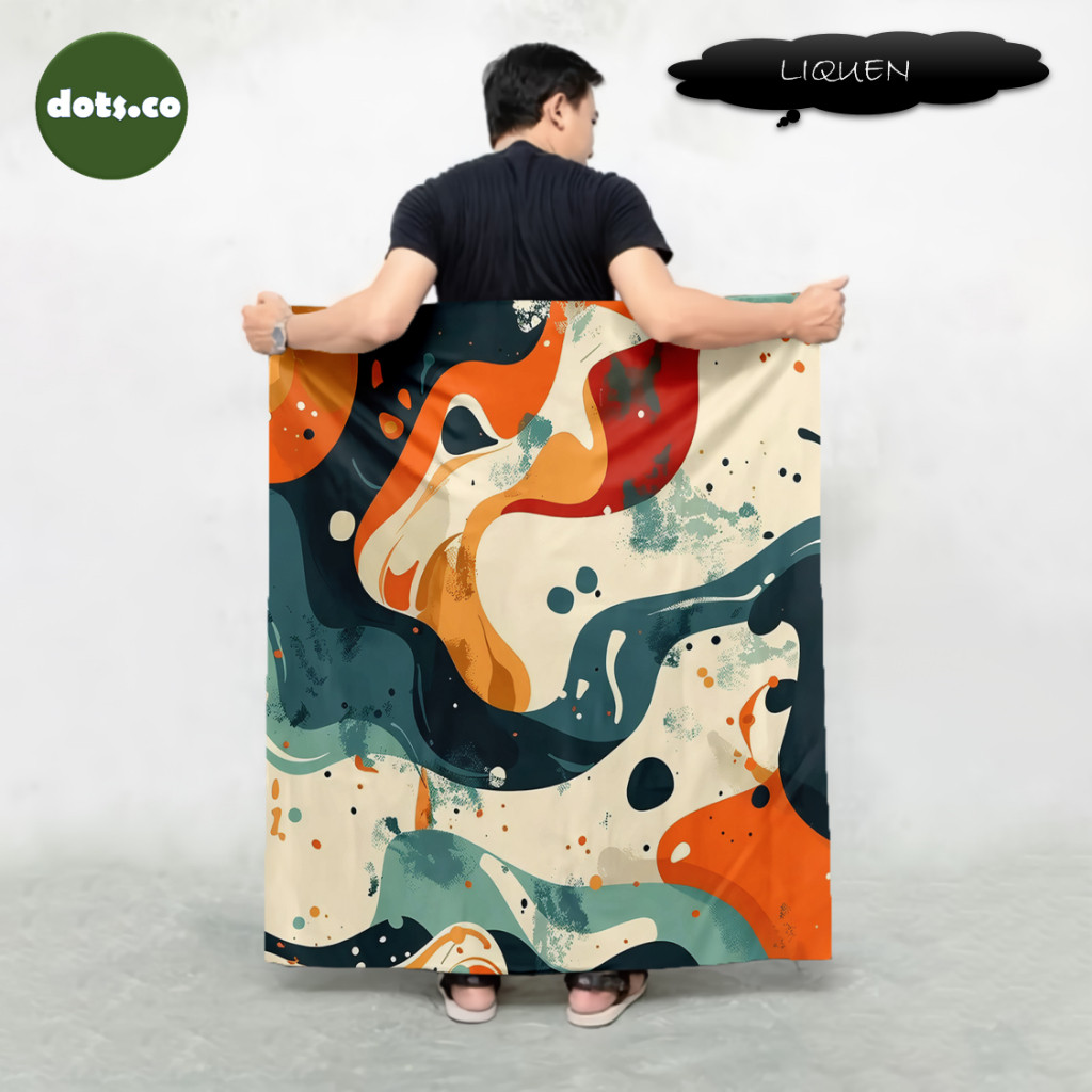 Sarung Printing Liqun Polymicro Lasercut Adem