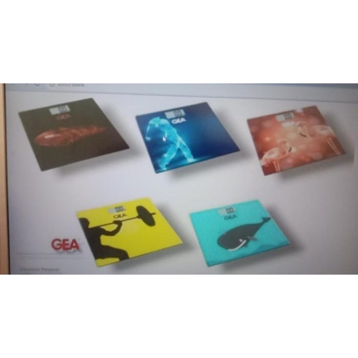 Timbangan Badan Digital GEA EB 1622 / Timbangan badan digital GEA