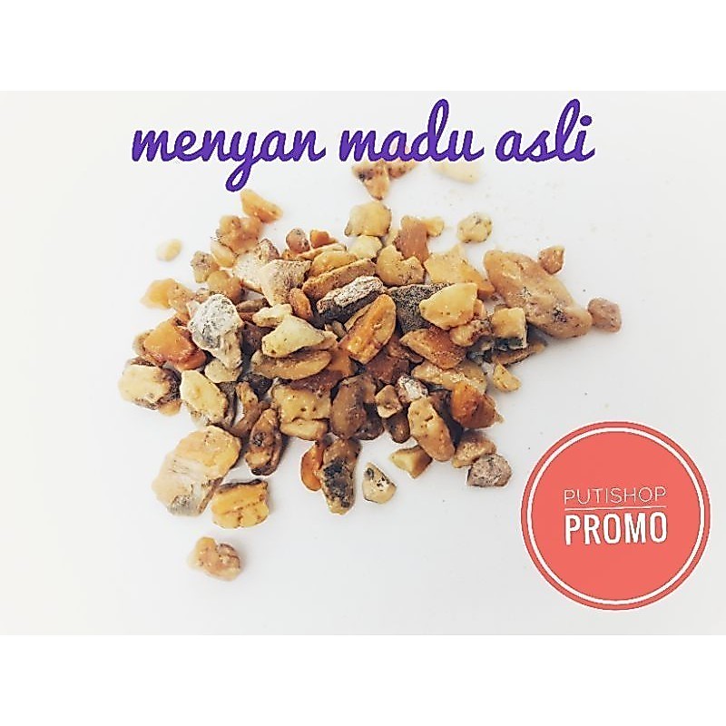 Menyan Kemenyan madu asli/biang kemenyan 25gr (garansi)