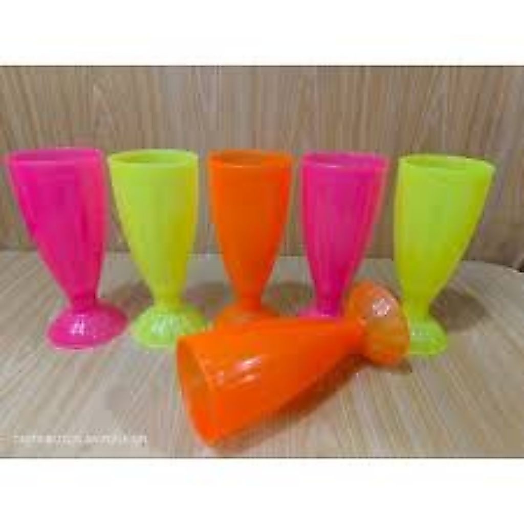 GELAS PLASTIK JUS WARNA / CANGKIR JUS PLASTIK