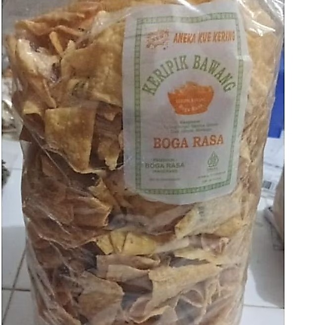 KERIPIK PANGSIT BAWANG 1BALL 2.5KG - KERIPIK ACEH