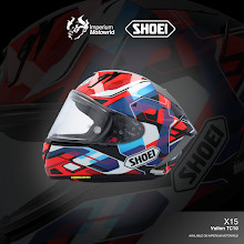Helm SHOEI X15 Valion TC10 | Helmet Full Face Original | Imperium Motoworld