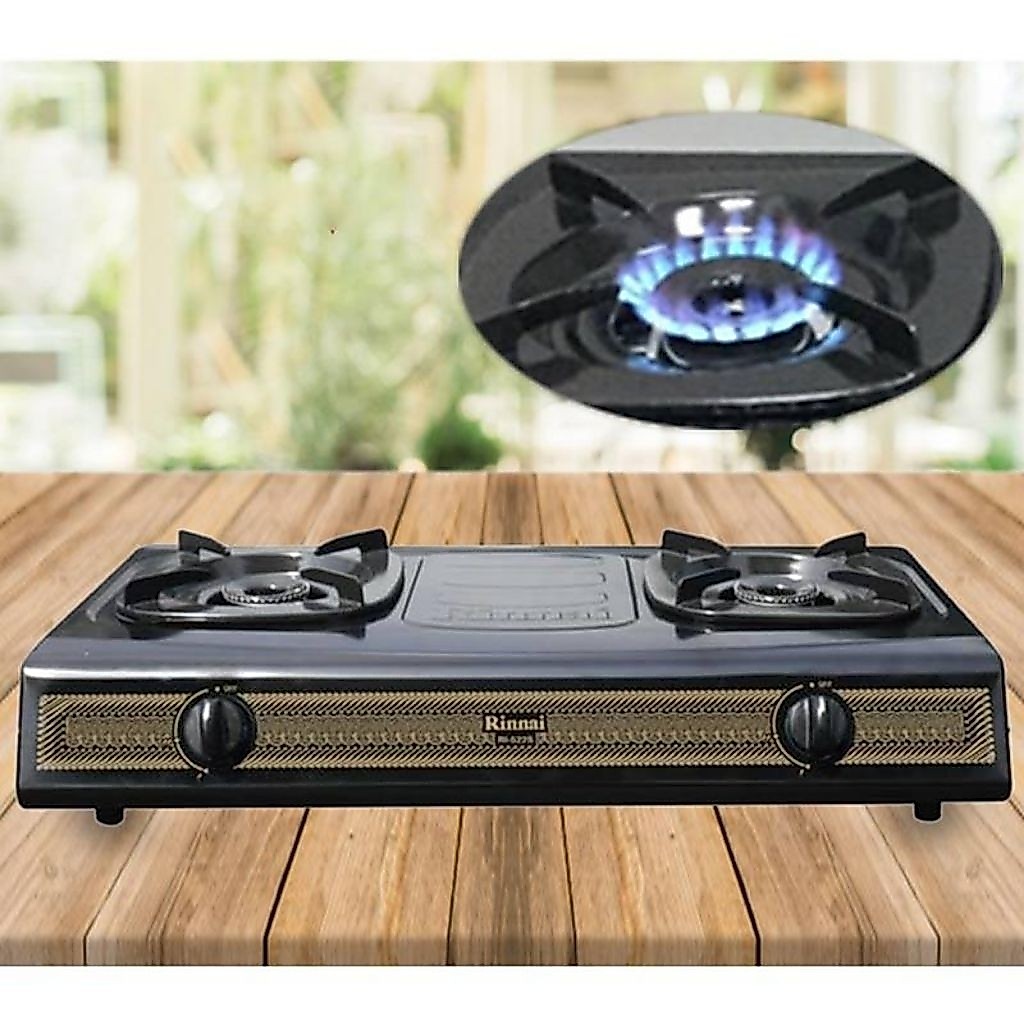 Kompor Gas Rinnai RI 522 S Kompor Gas 2 Tungku RI-522S Kompor Gas Sun Burner Batik RI522S