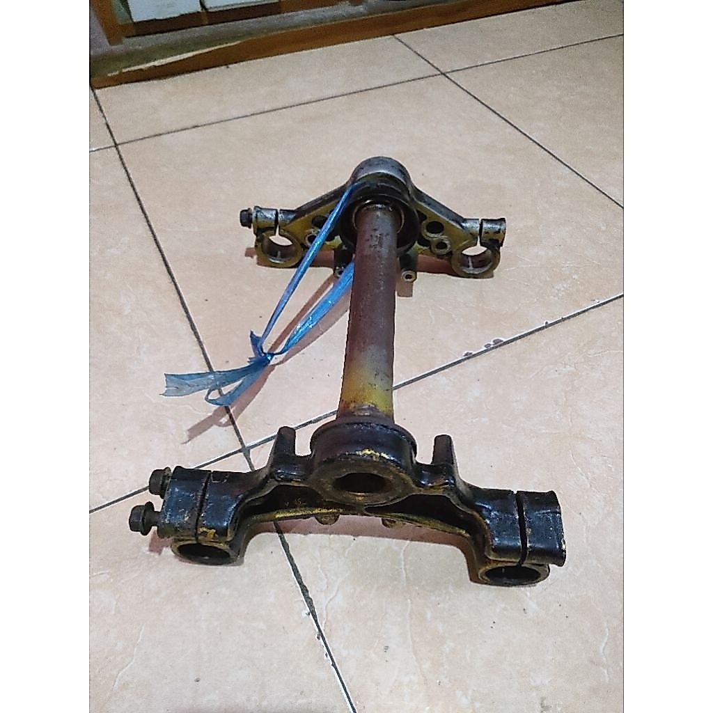 Segitiga Atas Bawah Set Satria FU Karbu Ori SGP