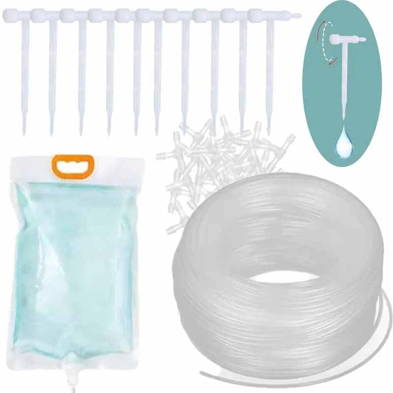 Plant Irrigation Bag Automatic Adjustable Dripping Rate Watering Bag Garden Watering Water Bag Plant