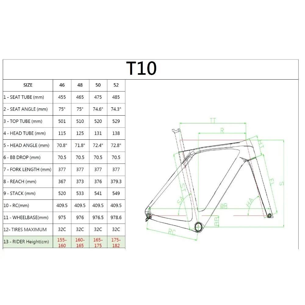 TWITTER T10pro RS-2*12Speed Wind Breaker Race T800 Carbon Fiber Road Bike, Full Inner Route, Hydraul