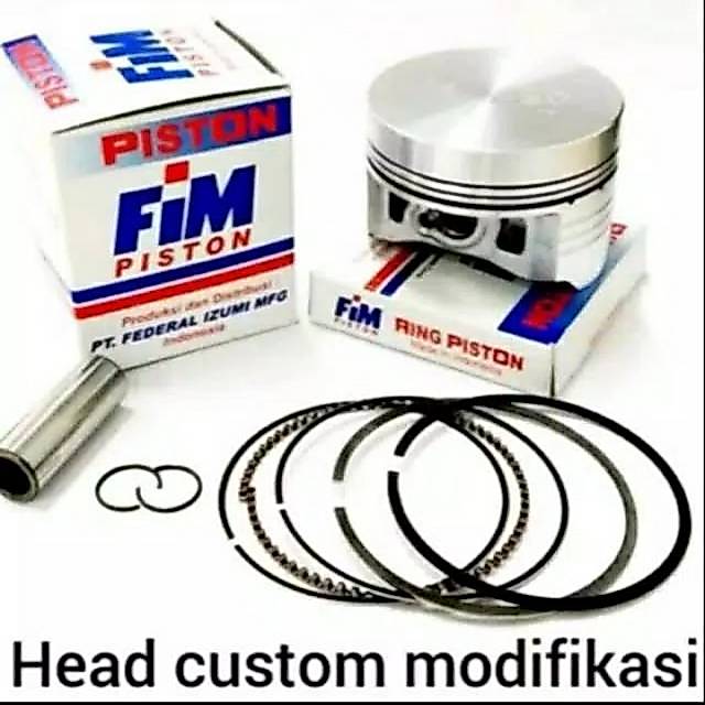 Piston fim ukuran 66 66.5 67 67.5 & 68 pen 14 klx crf mx & vixion