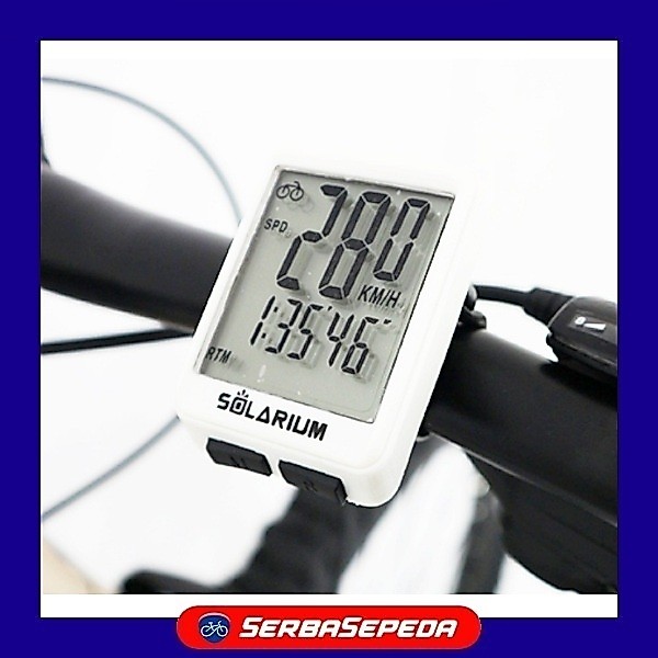 Solarium Speedometer Wireless - Speedometer Sepeda
