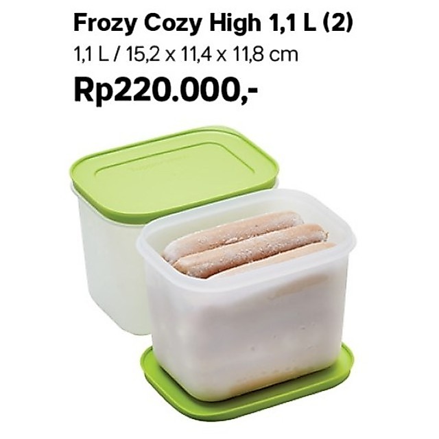 [SALE 50%] Tupperware Frozy Cozy High