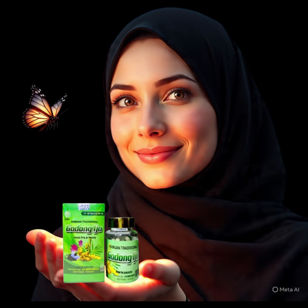 Mega Sale~ (Obat Herbal Untuk Syaraf) Promo Godong IJo Kapsul nyeri sendi asam urat sakit pinggang G