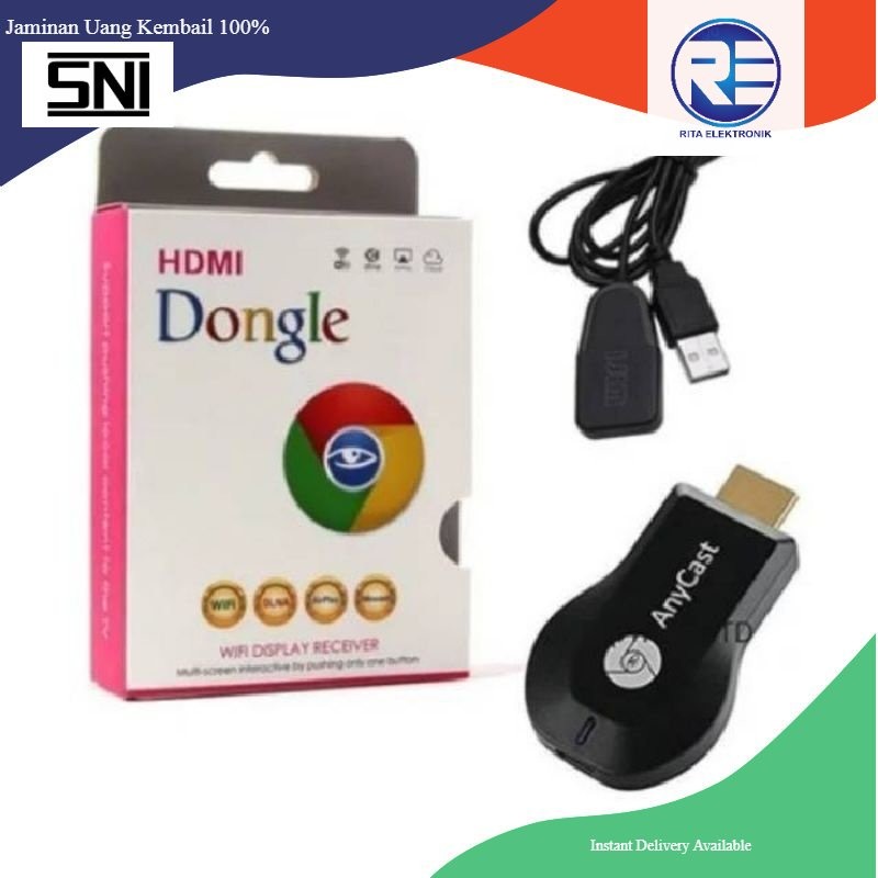 ANYCAST DONGLE WIFI KONEKTOR HP KE TV