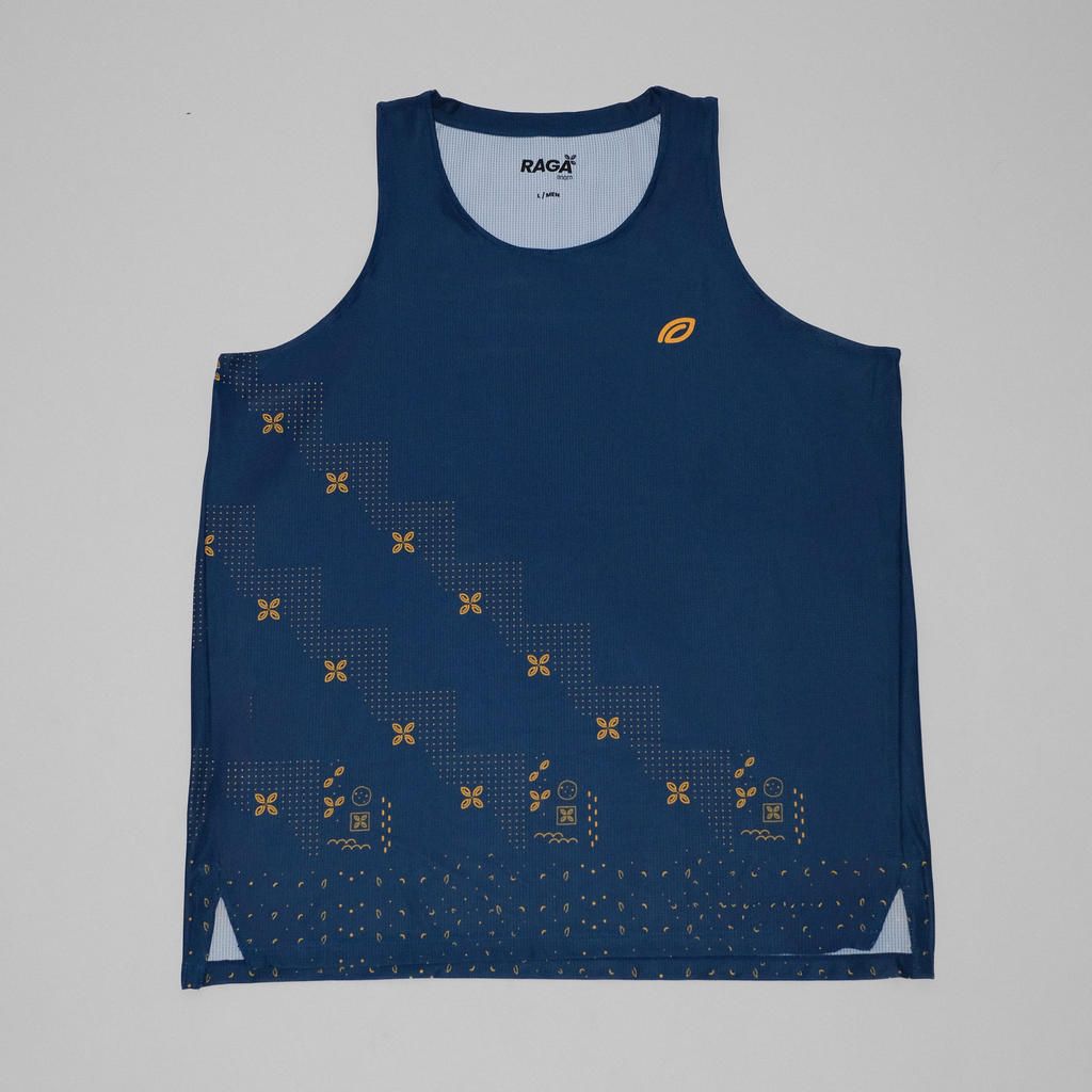 Raga Enom from Batik Enom - Men's Short Sleeve Jersey | Singlet Batik Pria Lengan Pendek Premium