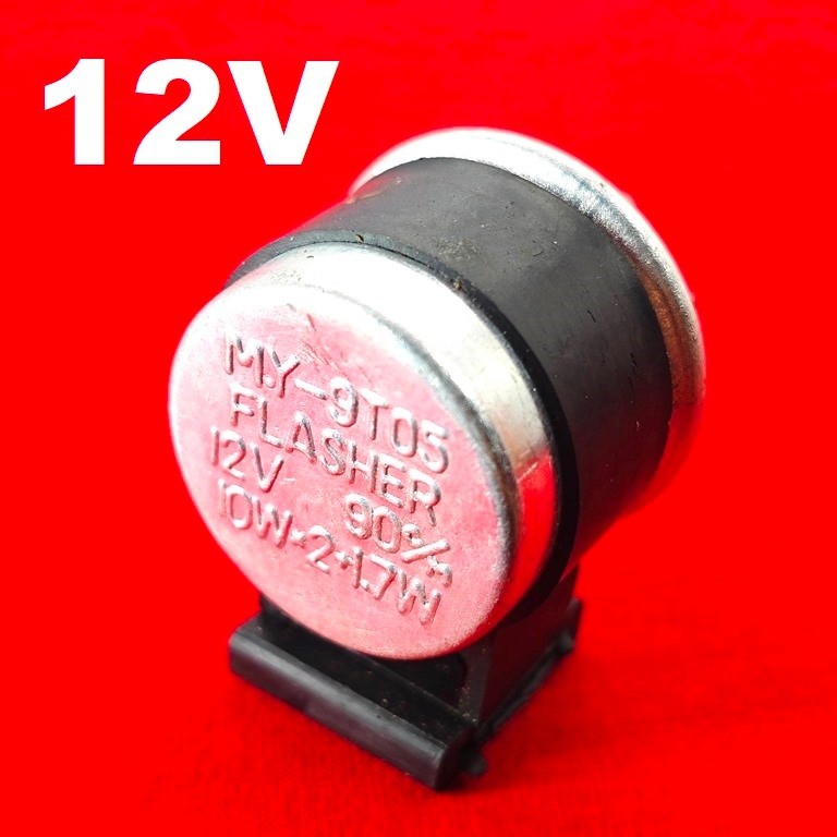 FLASHER BULAT universal motor 6.4v mitsuba 6v 6 6.4 volt kualitas ori flaser 6v 12v relay riley sen 