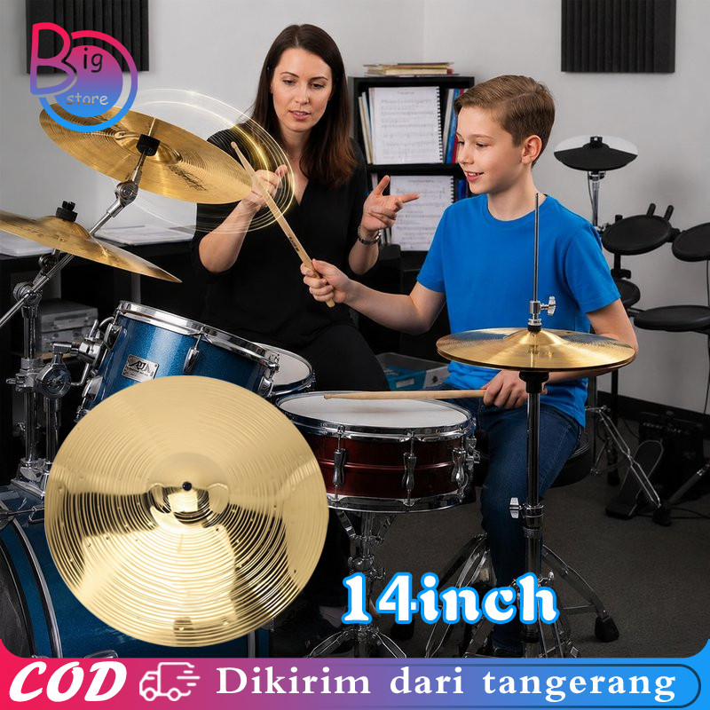 Cymbal Crash 14 Inch Cymbal Paiste Simbal Drum Untuk Drum Set