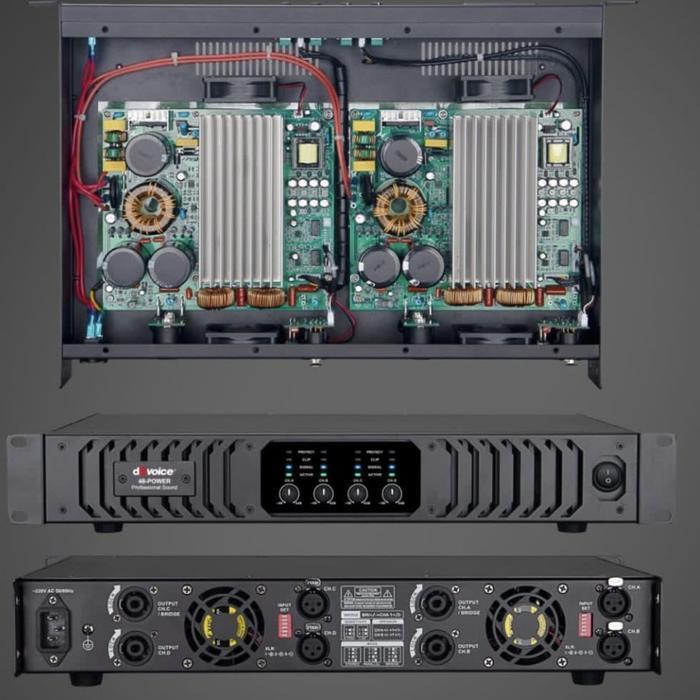 Power dB Voice 48 Power Original Amplifier dbvoice 48 Class D 4 Channel