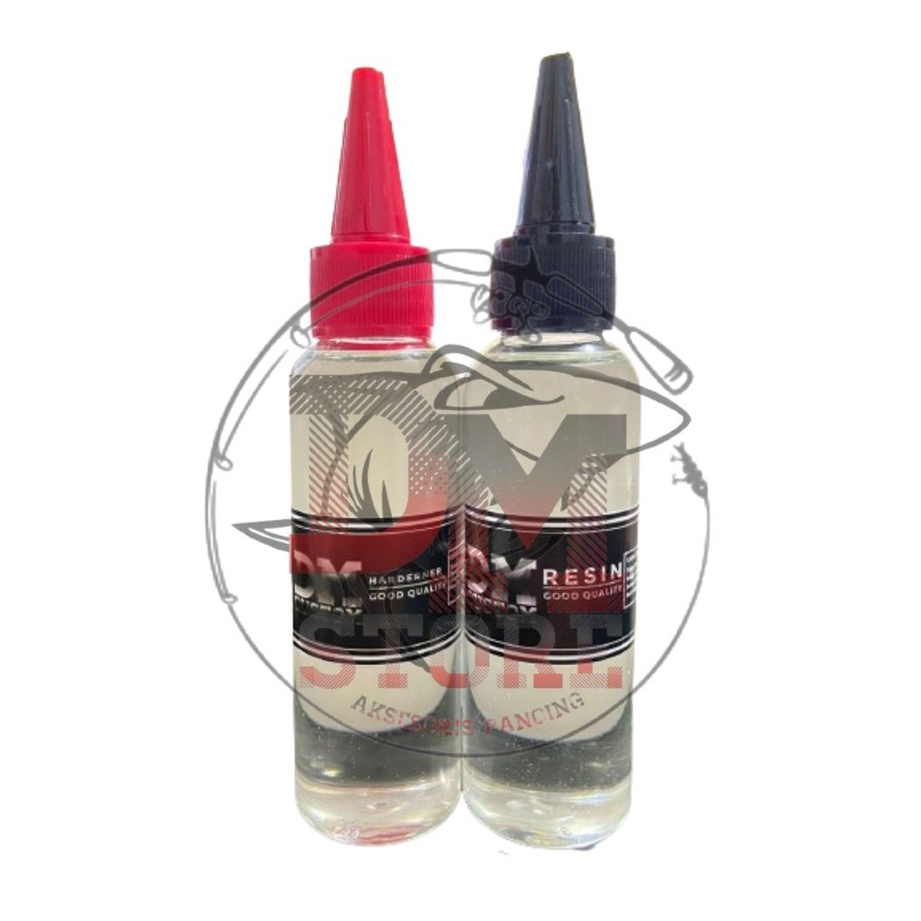 FHIRMAN.CO lem wrapping joran 100 ml - lem ring guide - lem joran resin & hardener