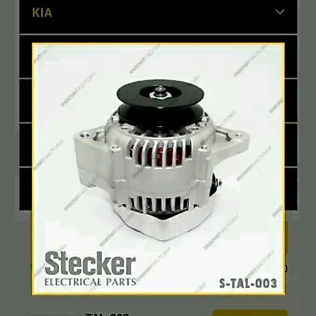 Dinamo amper alternator toyota kijang 7k kapsul ic stecker