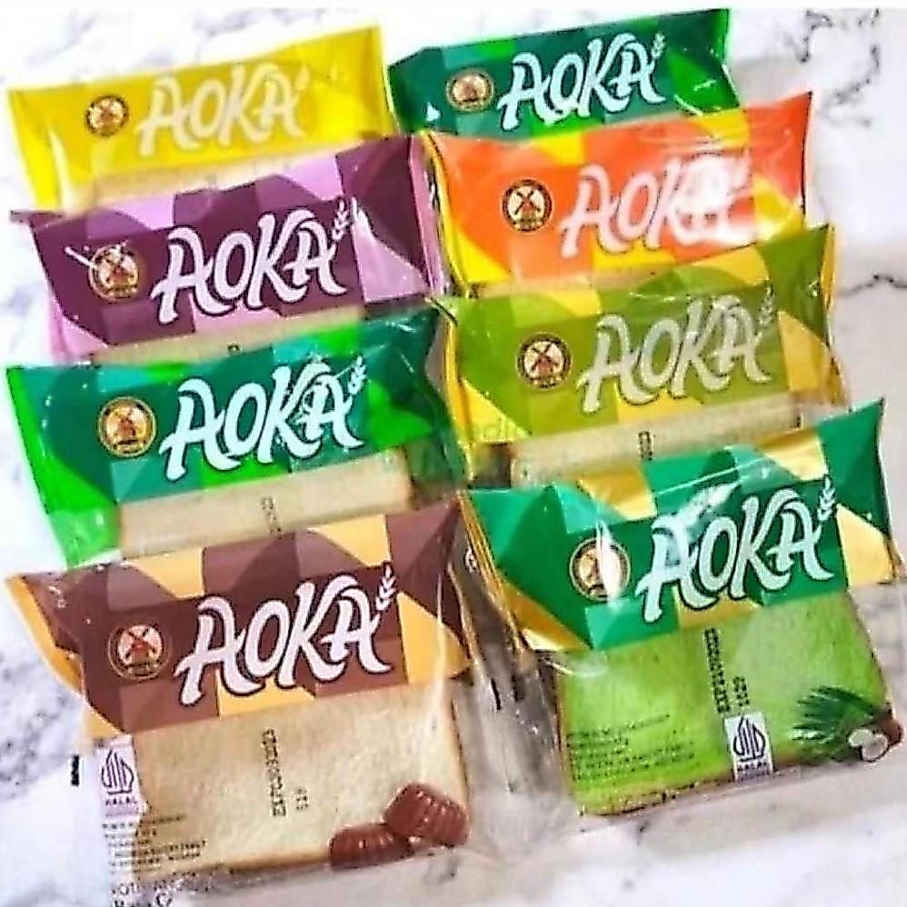 [TERMURAH] Roti Aoka Panggang 65gr 1 Dus Isi 60 Pcs Bisa Mix Rasa / Roti Panggang Aoka Grosir Terlar