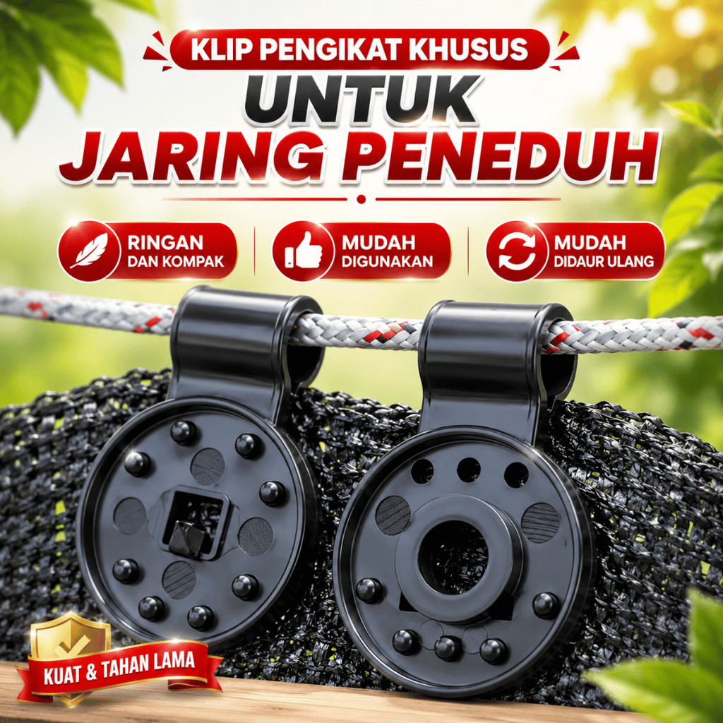 (50 PCS) Jepitan Paranet / Hook Paranet / Klip Jaring