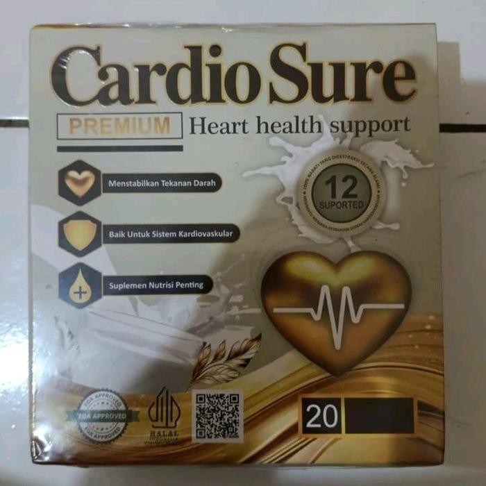 

PROMO Cardiosure Gold Original Susu Obat Hipertensi Kolesterol Jantung Stroke Darah Tinggi - Default
