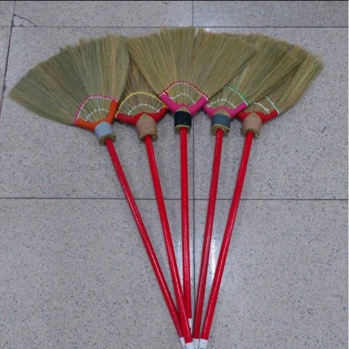 Sapu Ijuk Rayung / Sapu Lantai Rumput Padi