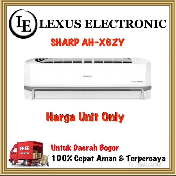 SHARP AC 0.5 PK INVERTER | AH-X6ZY | AH X6ZY | X6ZY | INVERTER