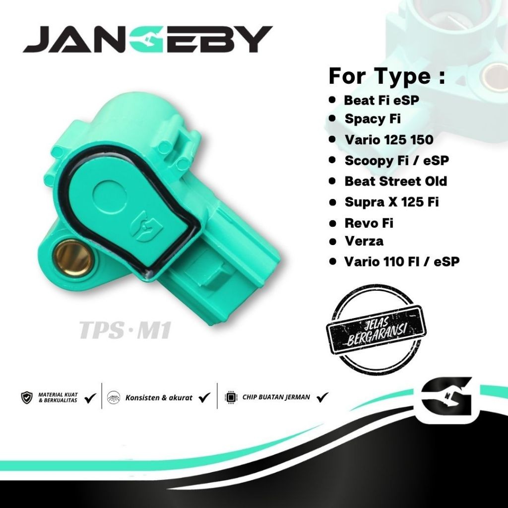 JANGEBY SENSOR TPS VARIO 110 125 150 BEAT FI ESP SCOOPY FI ESP SUPRA X 125 FI JANGEBY ORI