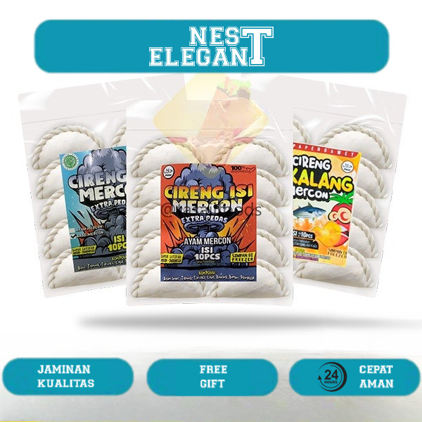 

Cireng Isi Mercon Extra Pedas Isi 10 Pcs