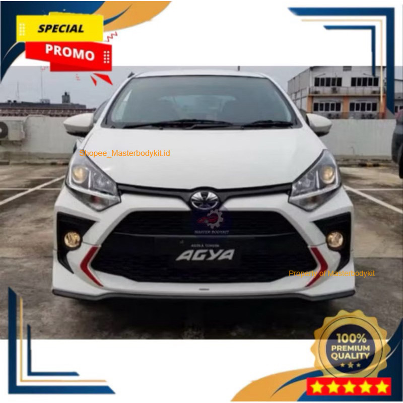 (Ready Stok) - Bodykit Body Kit Agya Ayla 2020 2021 2022 Depan saja