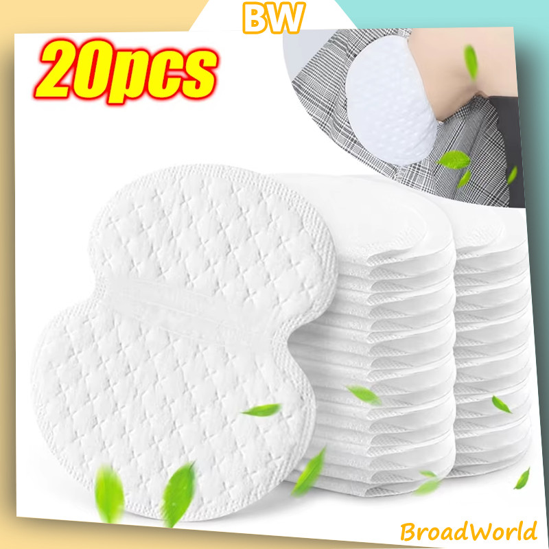 20pcs Armpit pad / pad pembalut ketiak / deodorant anti bau /anti basah /pad ketiak /pembalut ketiak