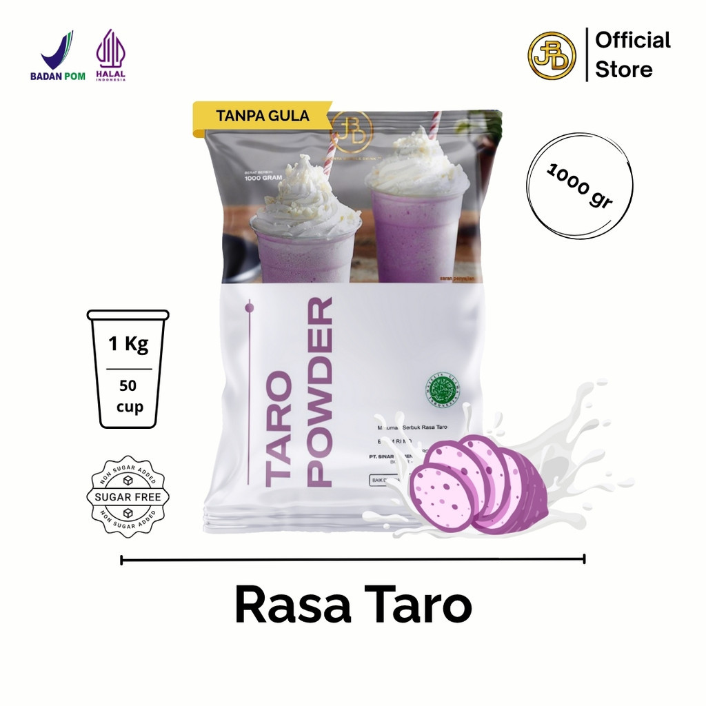 

Bubuk Minuman Premium TARO - Jakarta Bubble Drink | BPOM&HALAL