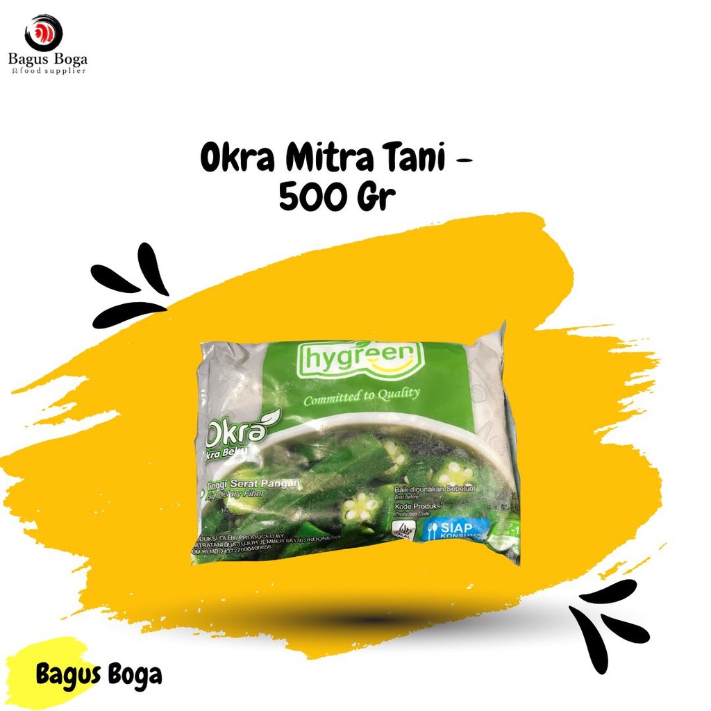 

Okra Frozen 500gram Fresh Beku Hijau