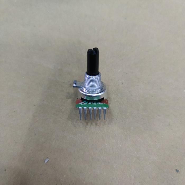 (BACA DESKRIPSI) Potensio 6pin 50k kaki tekuk / Potensio 6 kaki 50k /potensio 50 kilo