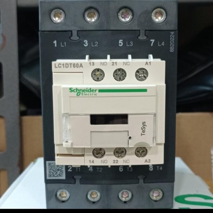 KONTAKTOR SCHNEIDER 4P 60A LC1DT60MQ7 COIL 380 VOL NEW ORIGINAL