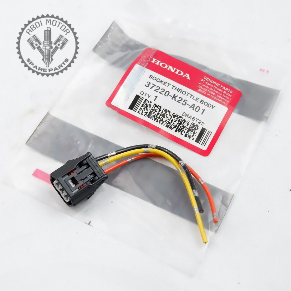 Kabel Socket Throttle Body TPS K25 Beat FI,  Vario 125 / 150 FI , Scoopy FI & Revo Motor