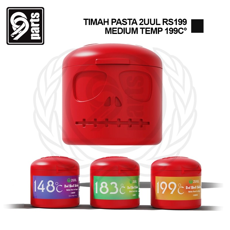 Timah Pasta 2uul SC91 Low Temperatur 148 Derajat /Timah Pasta 2uul SC92 Medium Temperatur 183 Deraja