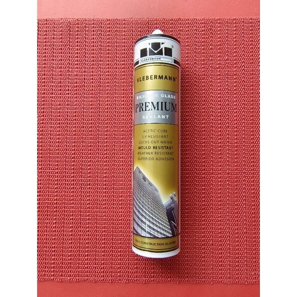 Sealant asam lem kaca KLEBERMANN Premium anti jamur