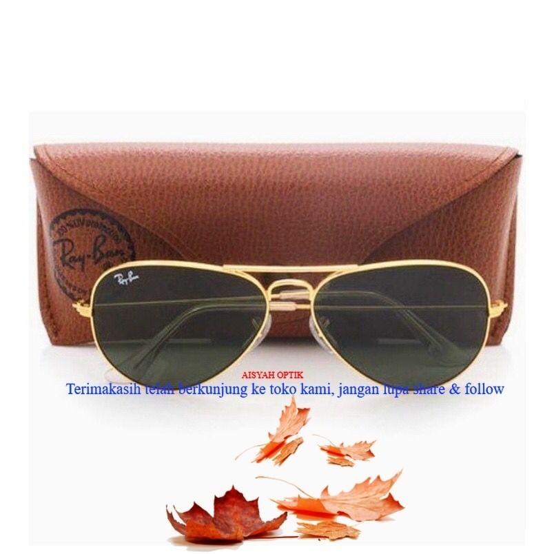 Kacamata Rayban Aviator Classic SunGlasses / Ray-Ban Original